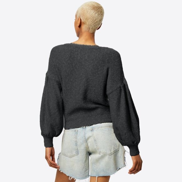 Abercrombie & Fitch Balloon Sleeve Sweater - Picture 3 of 9